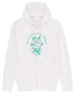 Wild Rose Hanorac cu fermoar Unisex Connector
