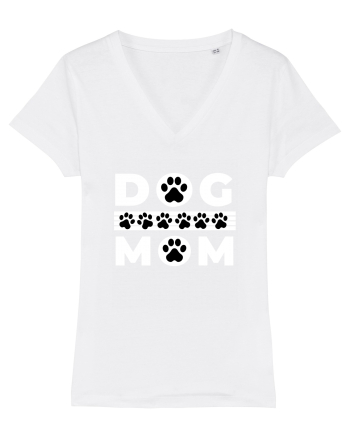 Dog Mom White