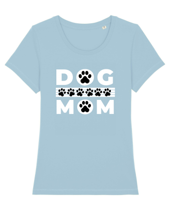 Dog Mom Sky Blue