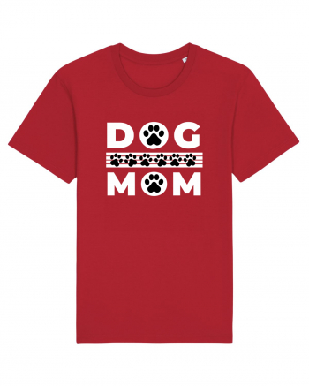 Dog Mom Red