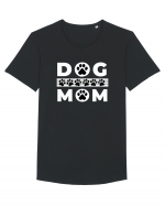 Dog Mom Tricou mânecă scurtă guler larg Bărbat Skater