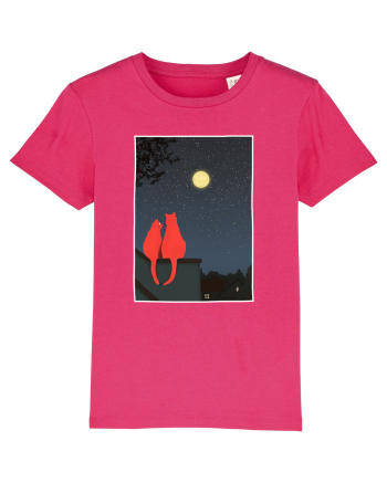 Cats Watching Moon Raspberry