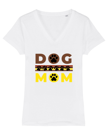Dog Mom White