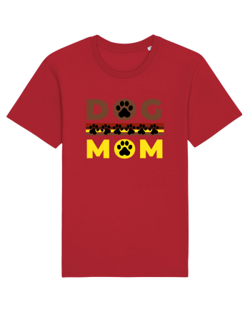 Dog Mom Red