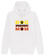 Dog Mom Hanorac cu fermoar Unisex Connector