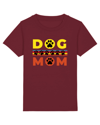 Dog Mom Burgundy