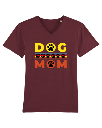 Dog Mom Burgundy