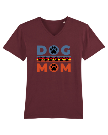Dog Mom Burgundy