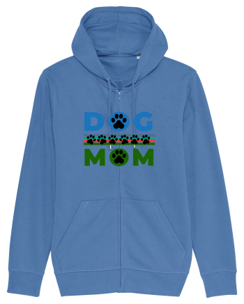 Dog Mom Bright Blue