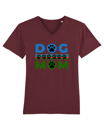 Dog Mom Burgundy