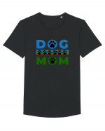 Dog Mom Tricou mânecă scurtă guler larg Bărbat Skater