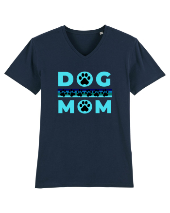 Dog Mom French Navy