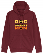 Dog Mom Hanorac cu fermoar Unisex Connector