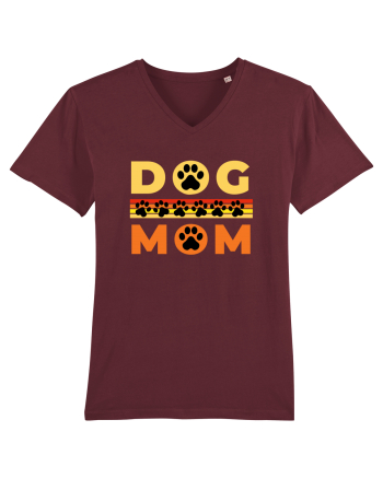 Dog Mom Burgundy