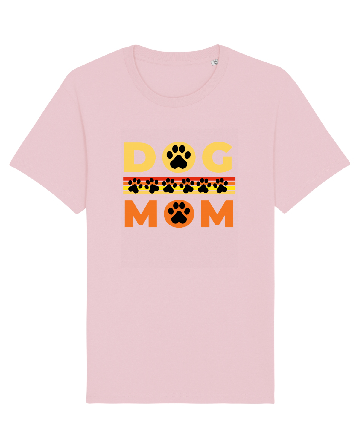 Tricou mânecă scurtă Unisex Rocker Cotton Pink