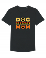 Dog Mom Tricou mânecă scurtă guler larg Bărbat Skater