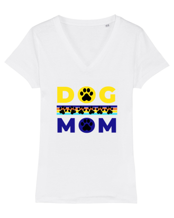 Dog Mom White