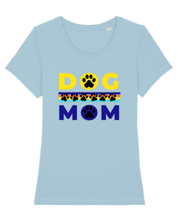 Dog Mom Sky Blue
