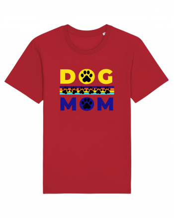 Dog Mom Red