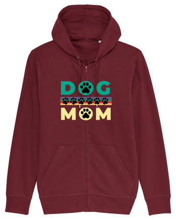Dog Mom Burgundy