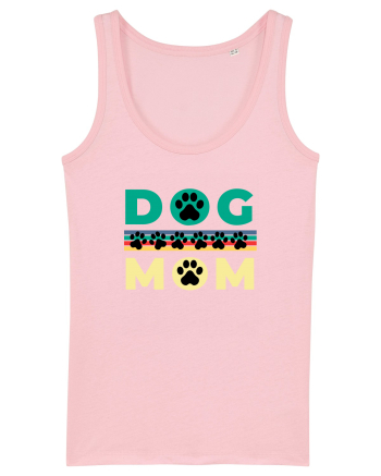 Dog Mom Cotton Pink