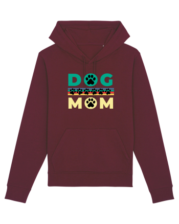 Dog Mom Burgundy