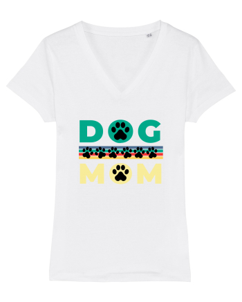 Dog Mom White