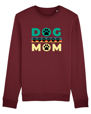 Dog Mom Burgundy