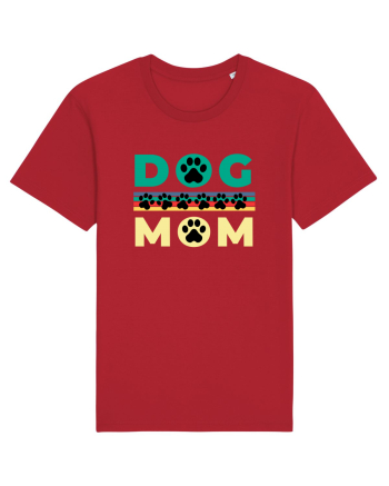 Dog Mom Red