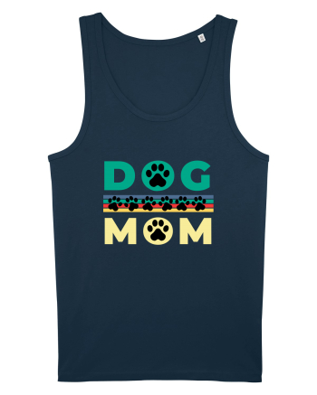 Dog Mom Navy