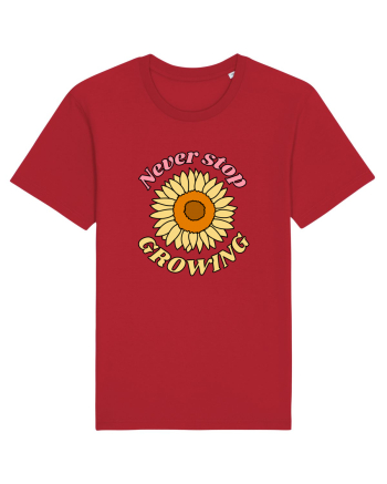 Never Stop Growing Red