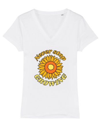 Never Stop Growing White