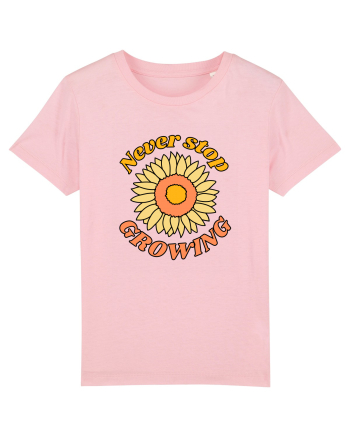 Never Stop Growing Cotton Pink