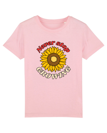 Never Stop Growing Cotton Pink