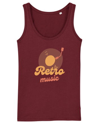 Retro Music Burgundy
