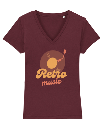 Retro Music Burgundy