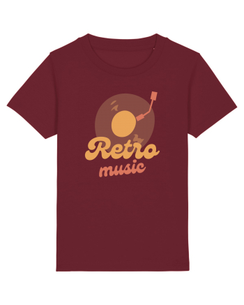 Retro Music Burgundy