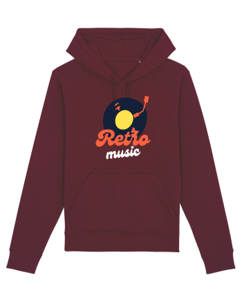 Retro Music Burgundy
