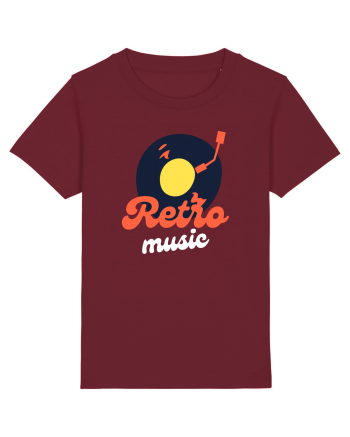 Retro Music Burgundy