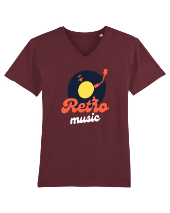 Retro Music Burgundy