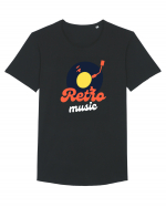 Retro Music Tricou mânecă scurtă guler larg Bărbat Skater