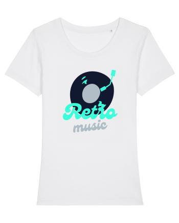 Retro Music White