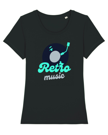 Retro Music Black