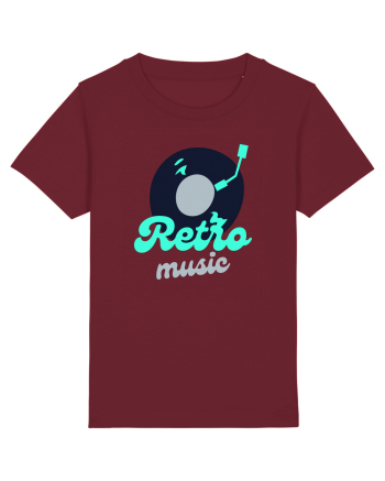 Retro Music Burgundy