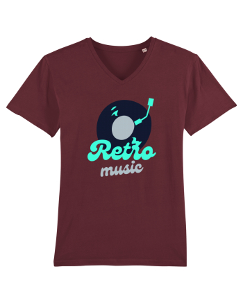 Retro Music Burgundy