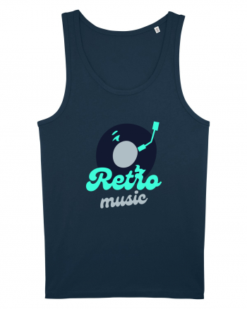 Retro Music Navy