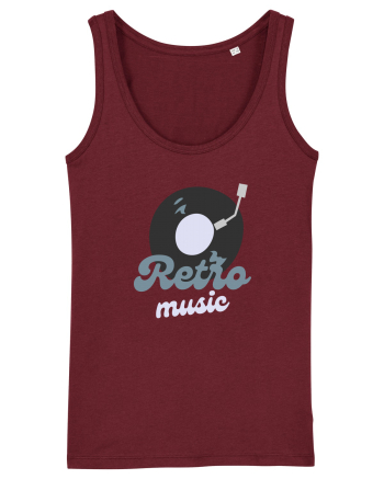 Retro Music Burgundy