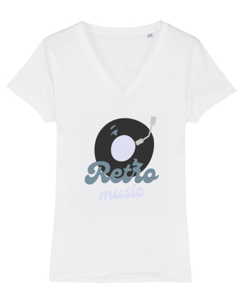 Retro Music White