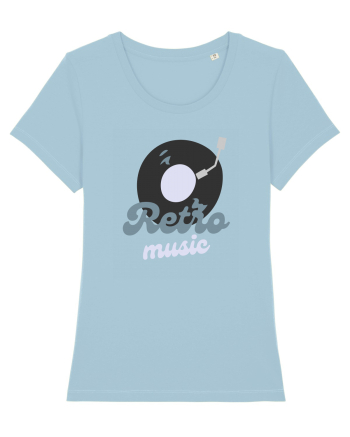 Retro Music Sky Blue