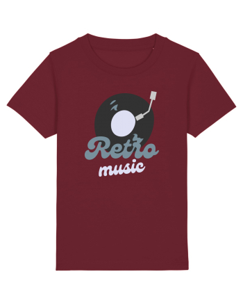 Retro Music Burgundy